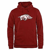 Men's Arkansas Razorbacks Classic Primary Pullover Hoodie - Crimson,baseball caps,new era cap wholesale,wholesale hats
